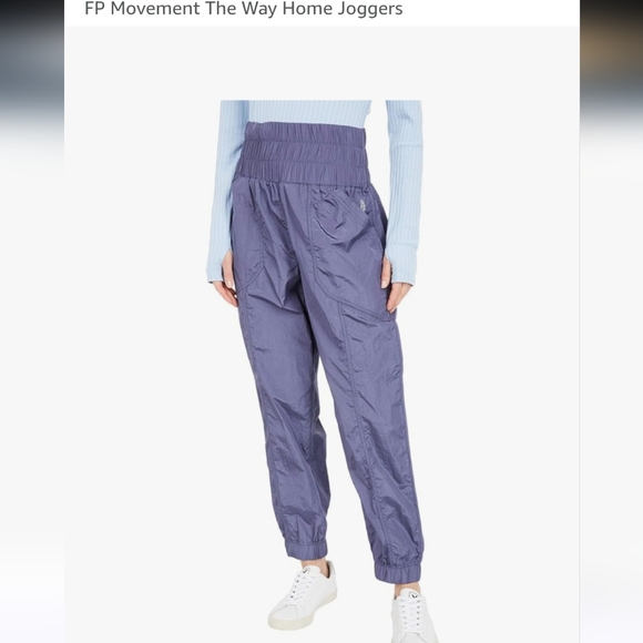 FP Movement The Way Home Joggers Sz L Purple - Picture 3 of 13
